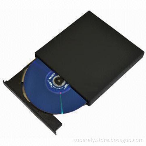USB 2.0 External DVD-ROM Drive, Supports Read and Write Function, Use for Laptop PCs